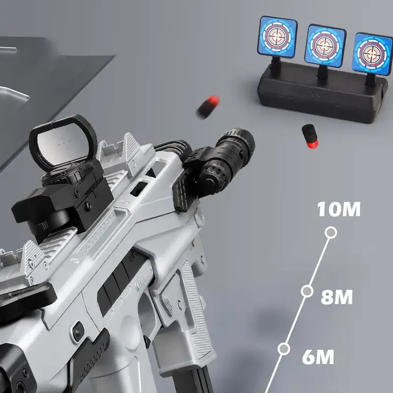Arctic Fox Shell Ejecting Carbine Conversion Soft Bullet Dart Blaster-P320GelBlaster-P320GelBlaster