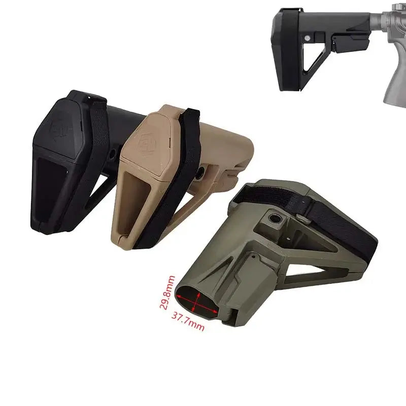 SBA5 Pistol Stabilizing Brace Buttstock-P320GelBlaster-P320GelBlaster