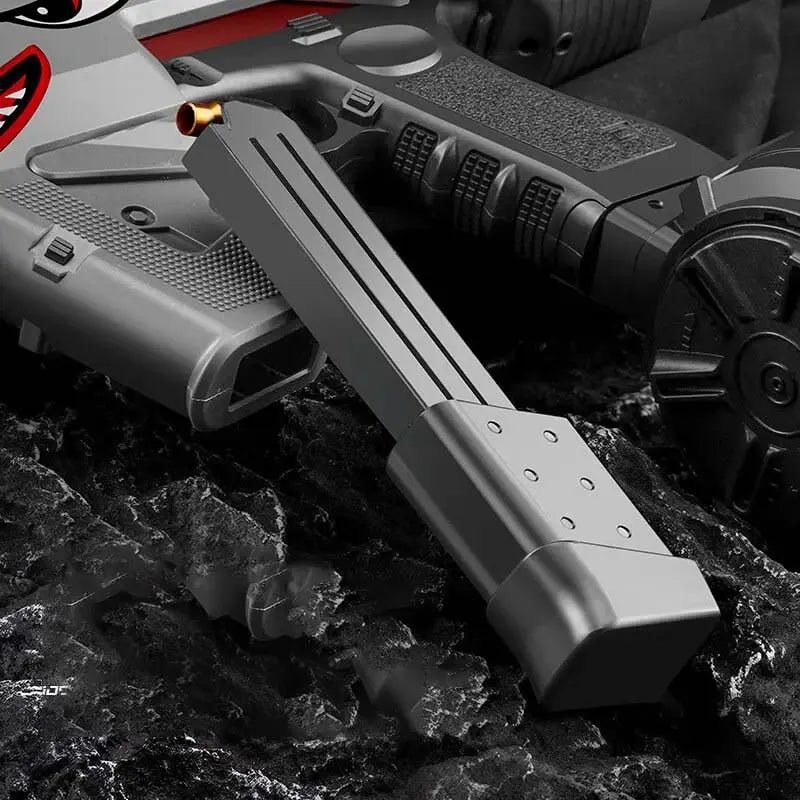 Shark Manual Tactical Soft Bullet Gun with Carbine Conversion-P320GelBlaster-P320GelBlaster