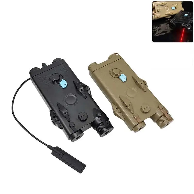 PEQ2 Battery Case Red IR Laser Illuminator with Pressure Switch-P320GelBlaster-P320GelBlaster