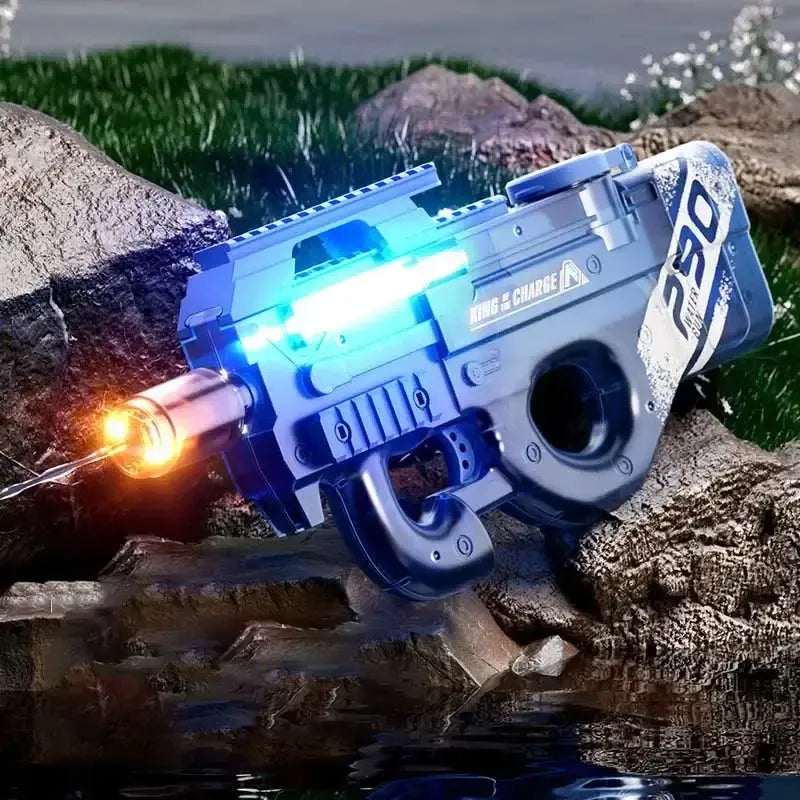 P90 Electric Auto Light Flash Water Blaster Shooting Toy-P320GelBlaster-P320GelBlaster