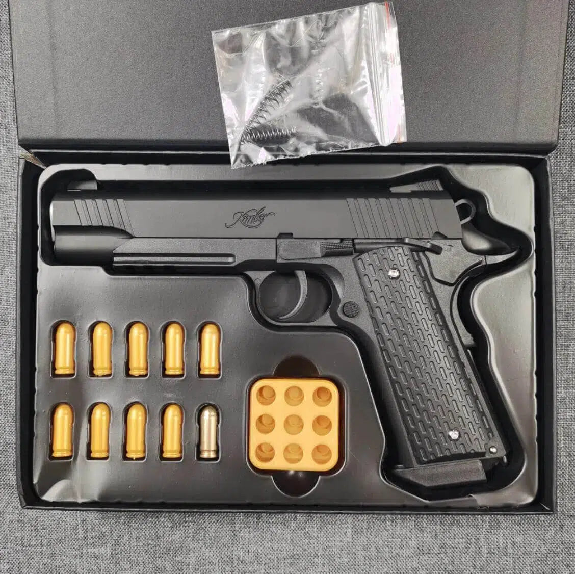Hanke Colt M1911 Laser Tag Gun Blowback Blaster-m416 gel blaster-black-m416gelblaster