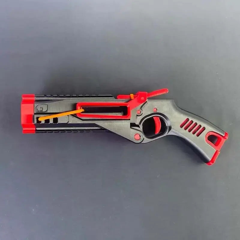 Breech Reload 3D Print Rubber Band Powered Nerf Blaster-P320GelBlaster-black-P320GelBlaster
