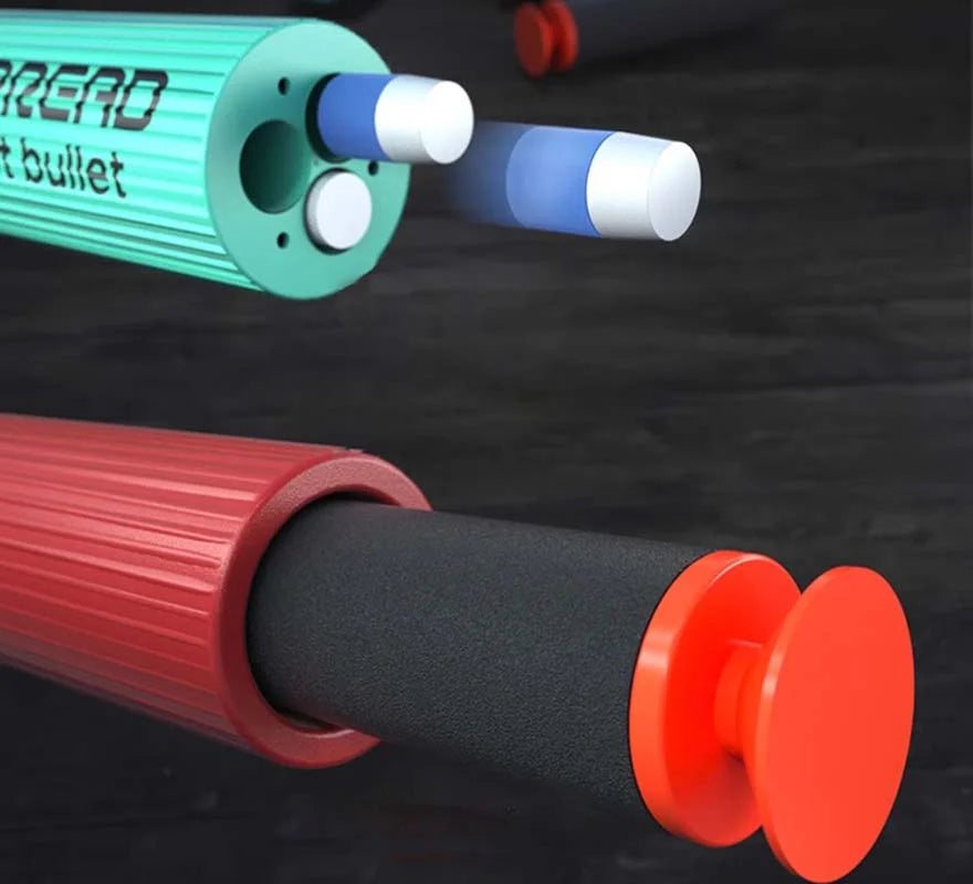 Short Sulun SR-410 Revolver Blaster with Gel Ball / Foam Dart Shells-m416gelblaster-m416gelblaster