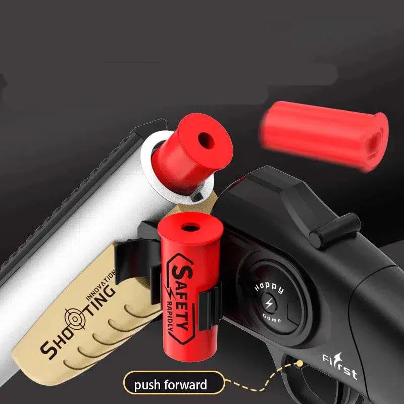 Single Metal Barrel S686 Shell Eject Gel Blaster Nerf Gun 3in1-m416gelblaster-m416gelblaster