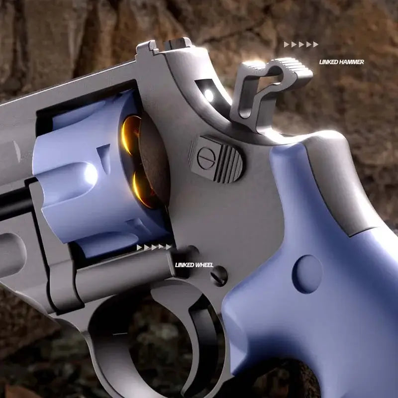 Sky Marshal TB500 Double Action Revolver Soft Bullet Toy Gun-P320GelBlaster-P320GelBlaster