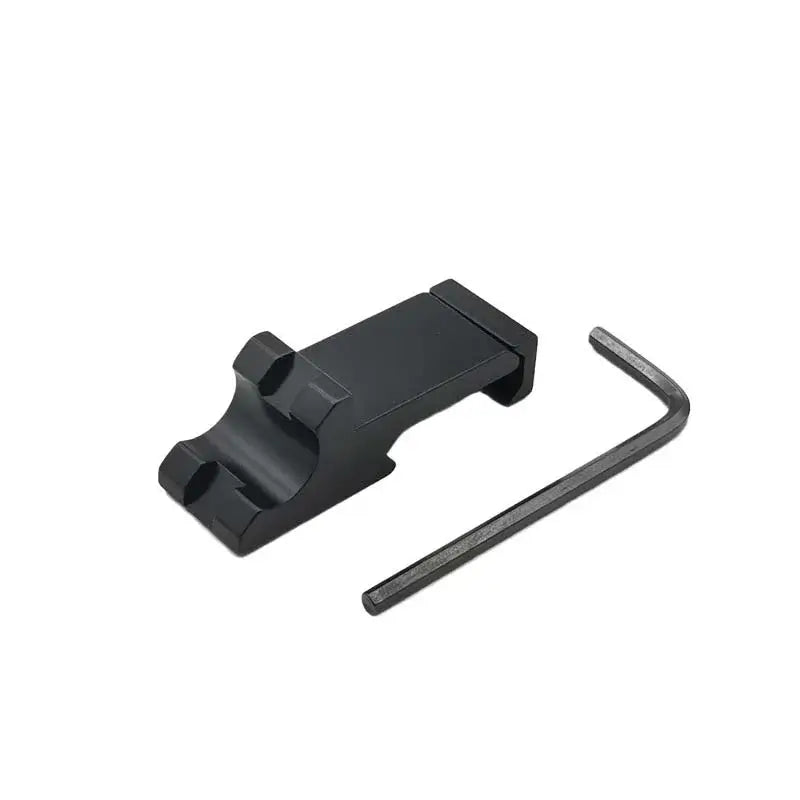 Tactical 45 Degree RTS Picatinny Offset Rail Adapter-m416gelblaster-black-m416gelblaster