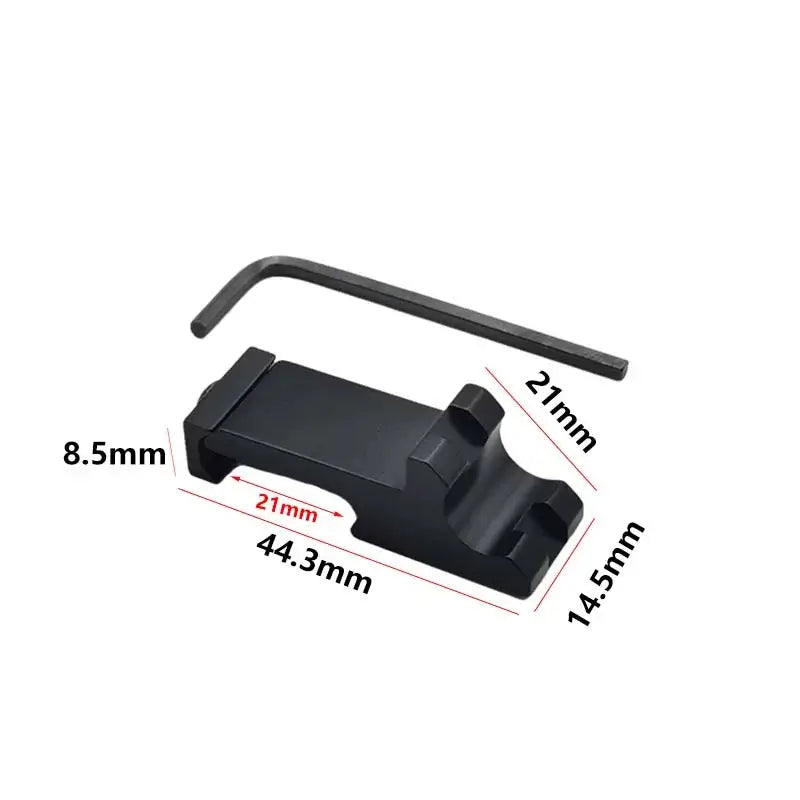 Tactical 45 Degree RTS Picatinny Offset Rail Adapter-m416gelblaster-m416gelblaster