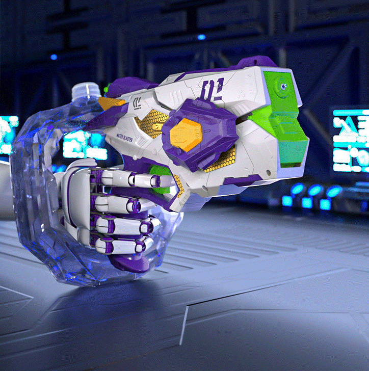 Electric Science Fiction Transformable Water Gun-P320GelBlaster-P320GelBlaster