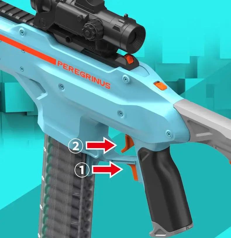 UMP45 Electric Auto High Speed Foam Dart Blaster