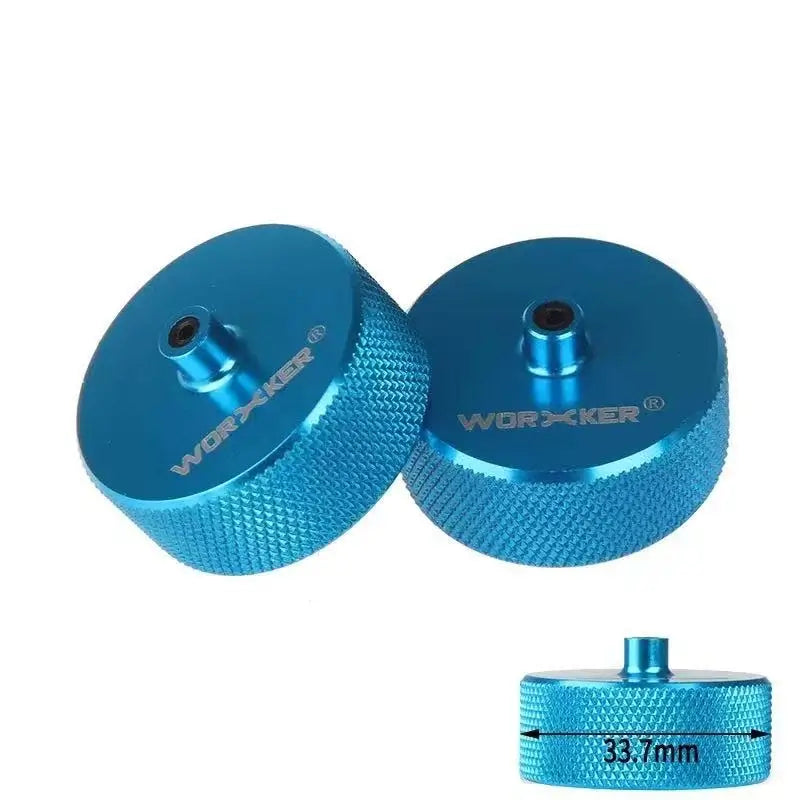 2Pcs Worker Accurate CNC Flywheels for Nerf Stryfe/Rapidstrike CS-18-P320GelBlaster-blue-P320GelBlaster