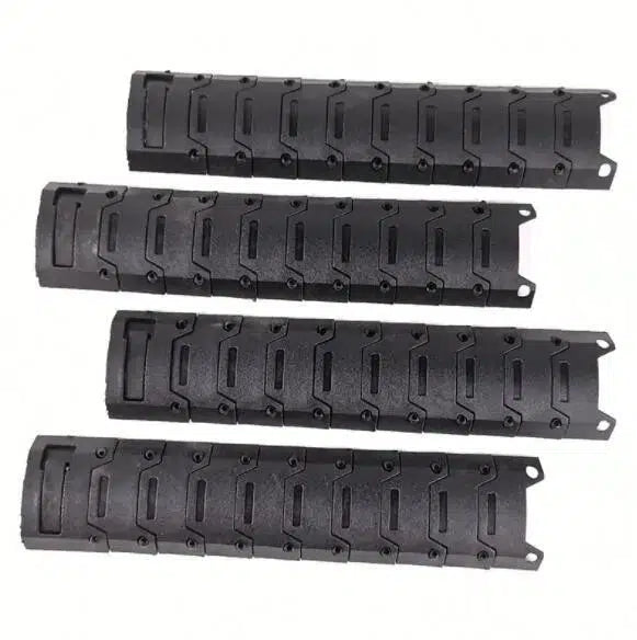 Picatinny Rail Nylon Covers 40Pcs-m416gelblaster-black-m416gelblaster