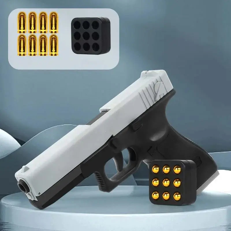 G21 Shell Ejecting Semi Auto Blaster Laser Gun-P320GelBlaster-gray-P320GelBlaster