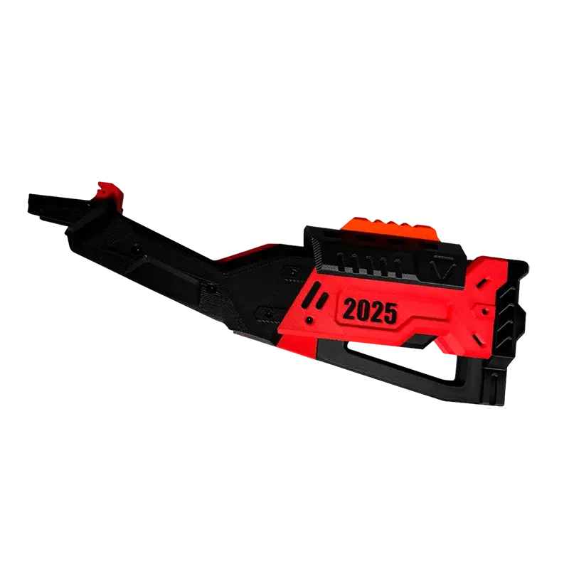 CJFL F1 Dome Nerf Lever Action Blaster-P320GelBlaster-buttstock (red)-P320GelBlaster