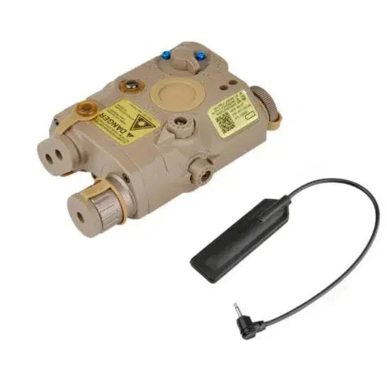 Element LA PEQ15 Battery Box - Red Laser/ Flashlight/ IR Lenes-m416gelblaster-tan-m416gelblaster