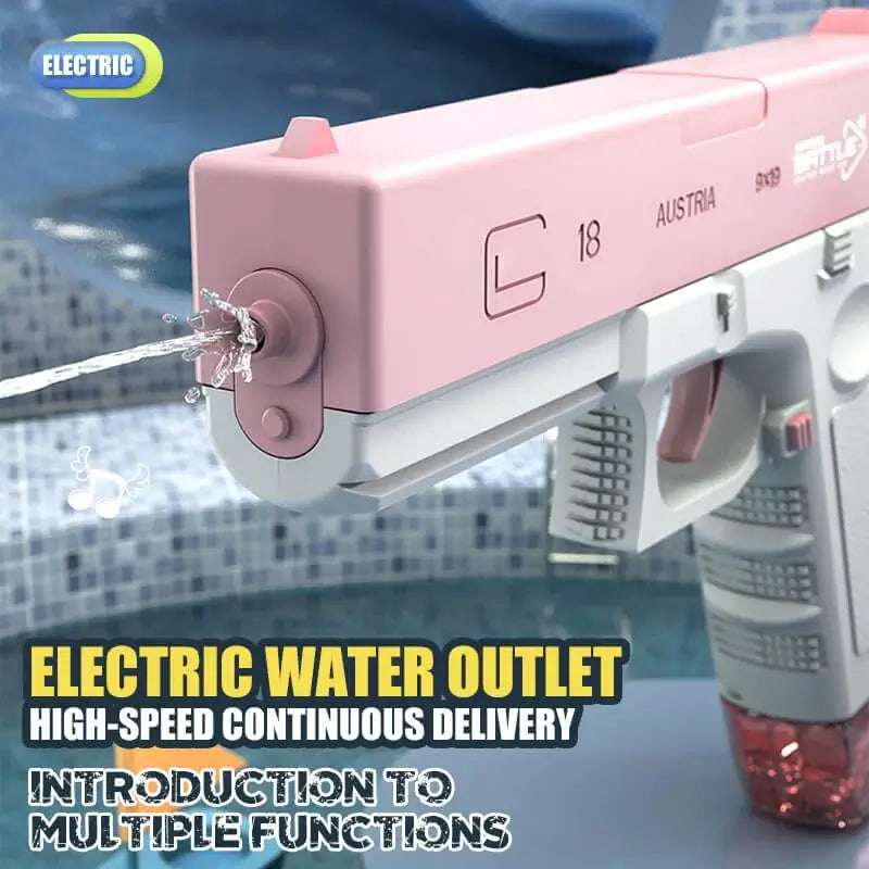 G18 Electric Mag Drum Fed Water Gun Summer Toy-P320GelBlaster-P320GelBlaster