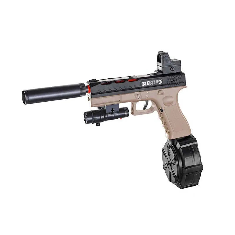 GLE 817 Pistol Electric Blowback Gel Ball Blaster-P320GelBlaster-tan-P320GelBlaster