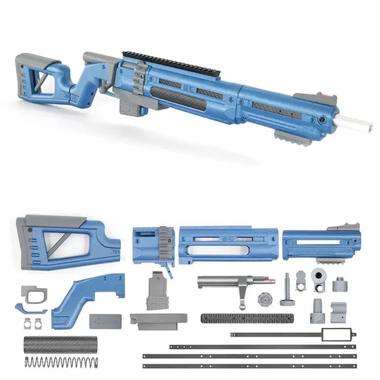 GongSi T05 Manual Bolt Action 3D Print Foam Dart Blaster Toy-m416gelblaster-gongsi t05 blaster kit-P320GelBlaster