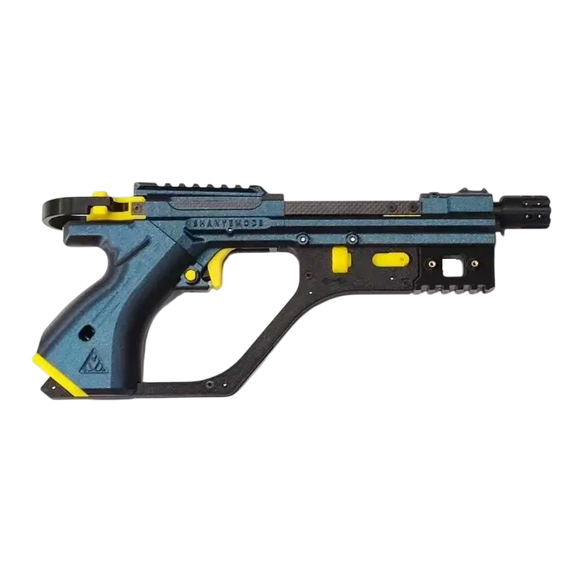 ShanYe GuYu Breech Loading 3D Print Nerf Blaster-P320GelBlaster-blue-P320GelBlaster