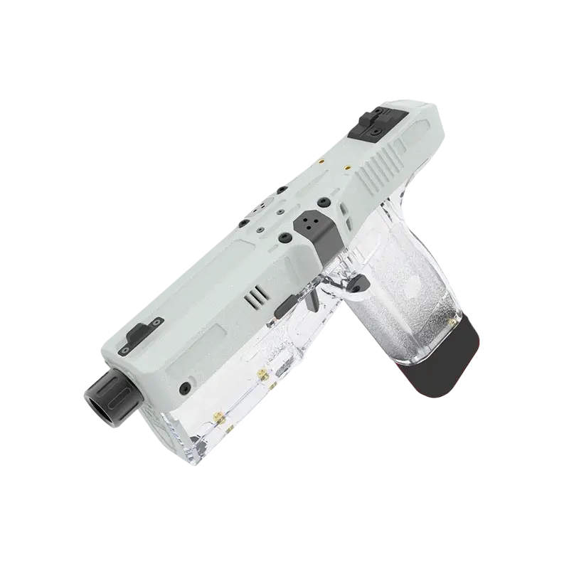 HC Diana Brushless Flywheel Nerf Blaster Pistol-m416gelblaster-transparent white-P320GelBlaster