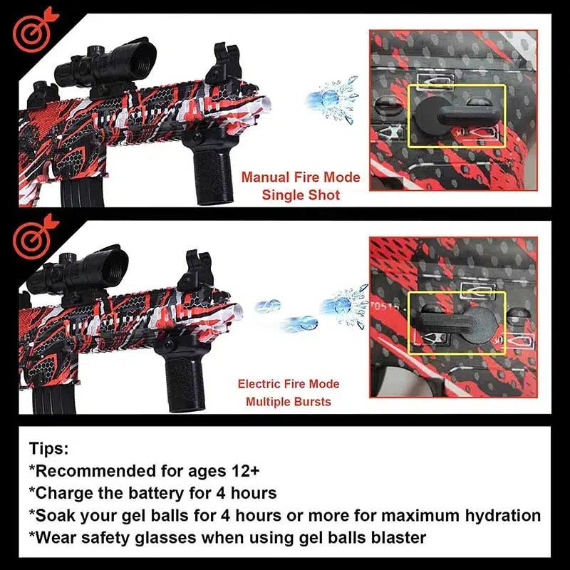 HK416d Graffiti Splatter Ball Orbeez Blaster Toy-m416gelblaster-m416gelblaster