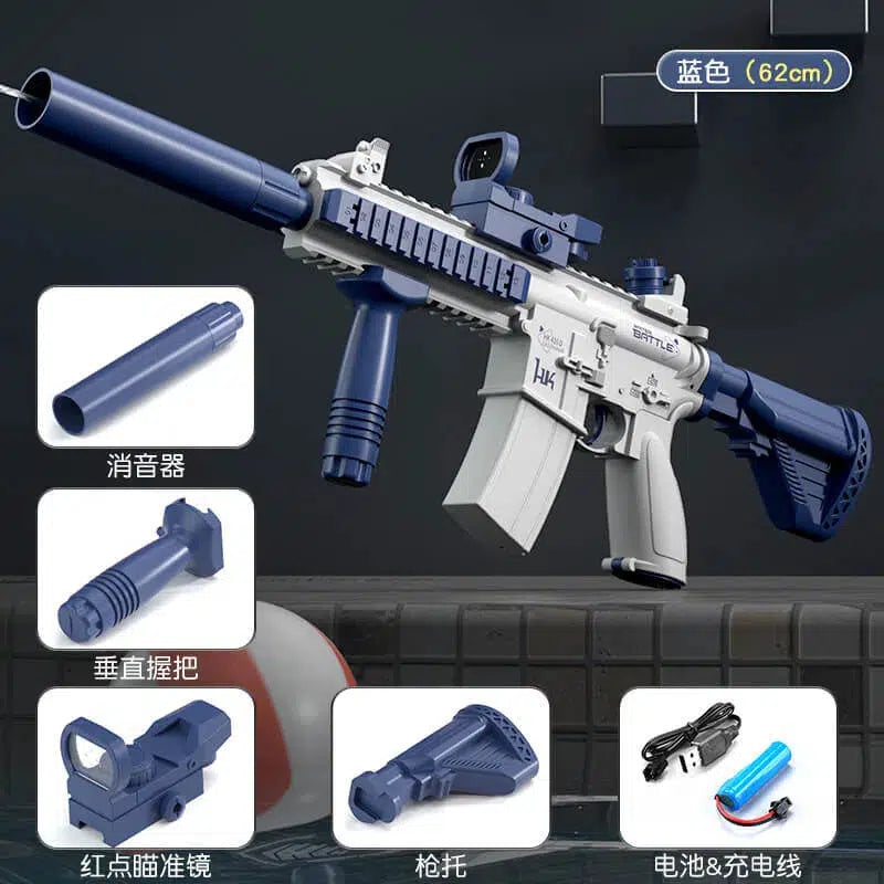 M416 Assault Electric Full Auto Water Blaster-m416gelblaster-blue-m416gelblaster