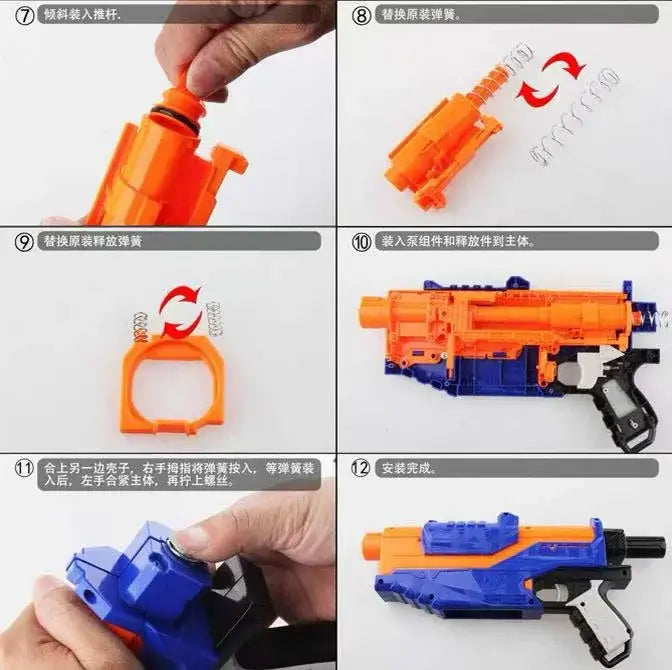 Worker Upgrade Spring for Nerf N-strike Elite Retaliator