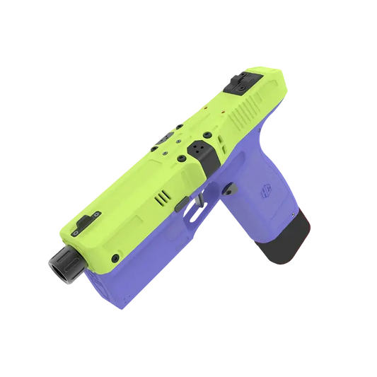 HC Diana Brushless Flywheel Nerf Blaster Pistol-m416gelblaster-green purple-P320GelBlaster