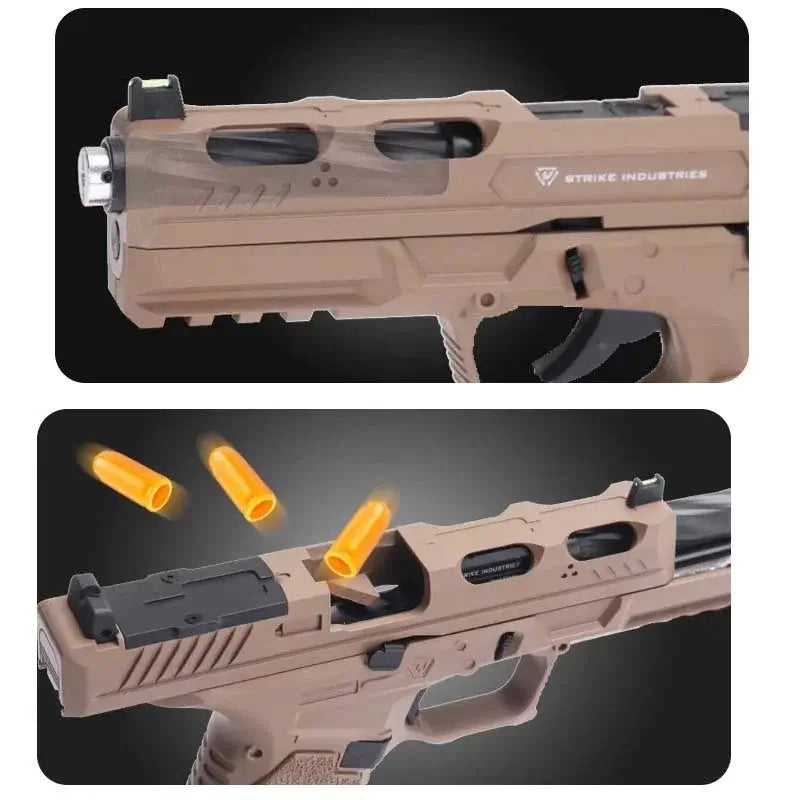 CZS SI G17 Shell Ejecting Laser Tag Toy Gun-P320GelBlaster-P320GelBlaster