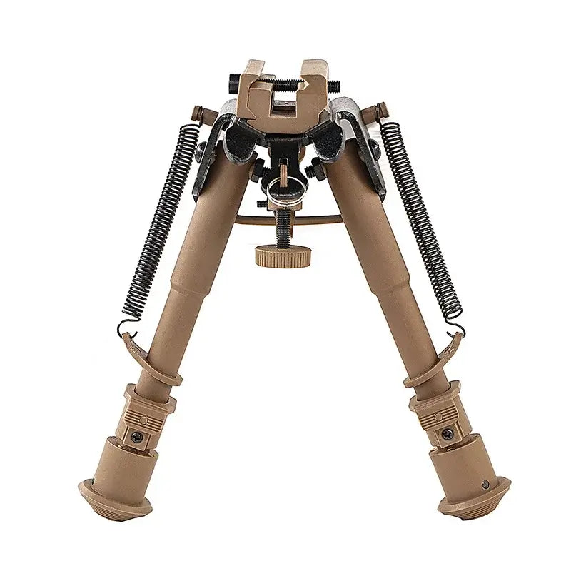 20mm Rail Adjustable Metal Rifle Bipod 6''-9''-P320GelBlaster-nylon tan-P320GelBlaster