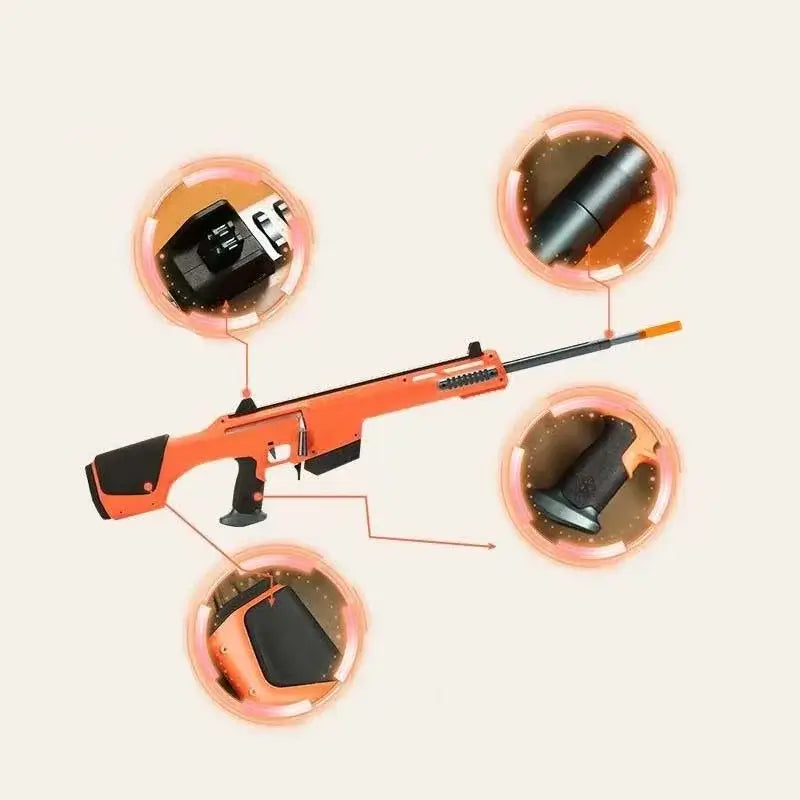 Worker Kunlun Bolt Action Nerf Sniper Blaster-P320GelBlaster-P320GelBlaster